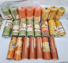 Dollar Tree Fall Bundle 23 Pieces 6  Deco Mesh   Tulle Lot New