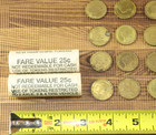 Transportation Toll Transit Token Tokens New Hampshire Nh Lot