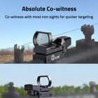 Motion Awake Holographic Tactical Red Green Dot Sight 4 Reticle - Picatinny Rail