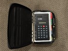 Vintage River Edge Leather Palm Pilot Wallet organizer-