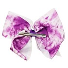 Jojo Siwa Large Purple Tie Dye Signature Hair Bow 7 In Cheer Dance Pageant New