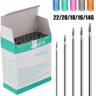 50 5pcs Disposable Piercing Needles Sterilized Body Surgical Steel Piercing Need