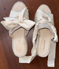 Free People Womens Chapmin Sport Bow Sandal Slide Made In Spain Size 38  7-8