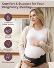 Momcozy Belly Bands For Pregnant Women  One-piece   Portable Pink