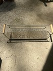 Vintage 45 Rpm Record Holder Rack Metal Wire Atomic Mid Century Organizer