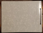 1960s Rectangular Photograph Album scrapbook With Black Paper Sheets