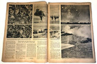 Ww2 New York Times Magazine War Fighting Photo Scenes Churchill Dec 5th 1943