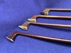 4 Antique Vintage Violin Bow Signed Louis Weidlich Germany