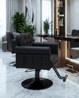 Salon Hair Stylist Barber Hair Styling Chair Height Adjustable Hydraulic Pump
