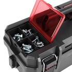 Hyper Tough 16-inch Toolbox     Heavy-duty Resin Storage With Padlock Security