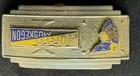 Vintage Belt Buckle North Muskegon Michigan Souvenir The Kinney Co  Metal Brass