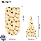 Cute Bee Newborn Swaddle Blanket Baby Stuff Baby Swaddling Blanket With Beani