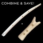 Hohle Fels Flute Replica   40 000 Year Old Ice Age Instrument   Vulture Bone Art