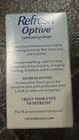 Refresh Optive Lubricant Eye Drops - Dual Action Relief - 60 Vials  Exp  05 2027