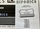 Hifonics Hfr-31 Bass Gain Knob Level Control Remote   Wire Select Amplifiers New