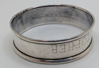 Gorham Sterling Silver Napkin Ring  christopher  Name Engraving