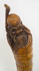 Mid-century Vintage Chinese Carved Massive Bamboo Root Shou Lao Figure