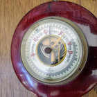 Sure 4cast Germany Wall Barometer Wood Frame Ship Nautical Antique