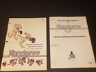 Original 1982 Atari Kangaroo Coin-op Video Arcade Game Ops Manual   Schematics 