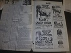  the Terrornauts blood Of Ghastly Horror  Uncut Original Pressbook Set  