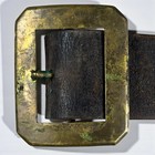 Antique Us Civil War Leather Carbine Rifle Sling Belt Buckle Nece Philadelphia
