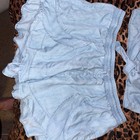 Guess Los Angeles Light Wash Chambray 2 Piece Crop Top Shorts Set Size L Trisha