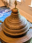 23  Vintage Middle Eastern Brass Mangal Brazier Ramadan Cedar Of Lebanon Finial