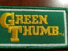 Vintage Voyager Green Thumb Brand Gardening Embroidered Patch New Iron-on Sew