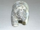 Vintage Eddie Lee Alaskan Inuit Sculpture Carved Soapstone Bear Figure  Signed