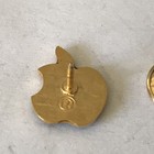 Vintage 1980 s Apple Computer Rainbow Logo Enamel Pin Tie Tac Advertising  a6 