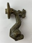 Vintage Ornate Brass Door Knocker Hardware Dolphin Serpent Koi Sea Fish Nautical