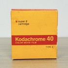 Vintage Kodak Color Movie Film Super 8 Kodachrome 40 Type A 15m   50ft Kma 464