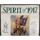 Ww1 1917 Original Us Marines Recruitment Poster 30  X 40 