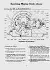 Maytag  Multi-motor  Parts And Service Manual  please Read Description 