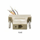 10 Lot Db25 Male To Rj45 Network 8p8c Adapter Converter Gold-pin Connector Rs232