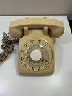 Vintage Comdial Tan Rotary Desk Phone Untested