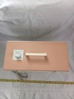 Vintage 14  Lakewood Model S-122x Box Fan 3 Speed Retro Orange  Works Nicely 