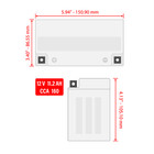 Agm Battery For Honda Vt750rs Shadow Rs 750 2010 2011 2012 2013