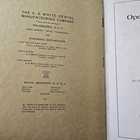 1922 Sales Catalog Dental Dentist Instruments Accessories Appliances Etc 176 Pg