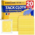 Aheroi Tack Cloth  Tack Cloths For Removing Dust From Woodworking 20pack  