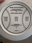 Vintage 1986 Willie Mickey Duke Baseball Sports Impressions Limited Plate W  Coa