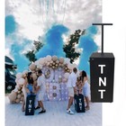 1set Confetti Cannon Launcher Machine Wireless Remote Control For Party Wedding