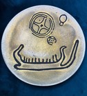 Vintage Helgi Joensen Pewter Plate Tinn Norway Viking Ship 7  75  Read