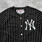 Vintage New York Yankees Majestic Jersey Men s Baseball Shirt Size 46 M