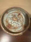 Vintage Galvanized Metal Minnow Bucket 9   hx 9 5w Wood Handle Country Rustic