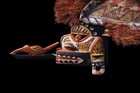 Masque Tatanua  Malagan Mask  Oceanic Art  New Ireland  Tribal Art  38x22x58  Cm