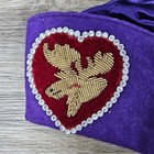 Vintage Loyal Order Of Moose Purple Fez Hat By The C e  Ward Co  Size 7