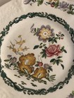Antique Spode Copeland   s England For Davis Collamore New York Plate Floral 9   