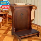 Prayer Bench Stool Solid Wood Prayer Kneeler With Shelf And Cushion Church Praye