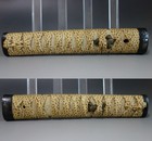 Tsuka Handle Clam Fuchi Kashira Chicken Menuki Samurai Sword Fitting Tsuba